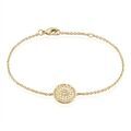 Histoire d'Or Bracelet Laurina Plaqu&eacute; Or Jaune Oxyde De Zirconium