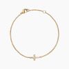 Histoire d'Or Bracelet Fatos Plaqu&eacute; Or Jaune Oxyde De Zirconium