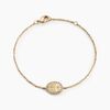 Histoire d'Or Bracelet Dixie Plaqu&eacute; Or Dor&eacute; Oxyde De Zirconium