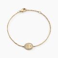 Histoire d'Or Bracelet Dixie Plaqu&eacute; Or Dor&eacute; Oxyde De Zirconium