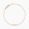 Histoire d'Or Bracelet Aura Plaqu&eacute; Or Jaune Oxyde De Zirconium