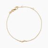 Histoire d'Or Bracelet Myrrhe Plaqu&eacute; Or Jaune Oxyde De Zirconium