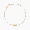 Histoire d'Or Bracelet Harmonie Plaque Or Jaune Oxyde De Zirconium