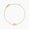Histoire d'Or Bracelet Harmonie Plaque Or Jaune Oxyde De Zirconium
