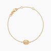 Histoire d'Or Bracelet Solaria Plaqu&eacute; Or Jaune Oxyde De Zirconium