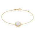 Histoire d'Or Bracelet Alyhana Plaqu&eacute; Or Jaune Nacre