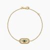 Histoire d'Or Bracelet Jasmee Plaque Or Jaune Pierre De Synthese Oxyde De Zirconium