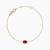 Histoire d'Or Bracelet Vintage Love Plaque Or Jaune Pierre De Synthese