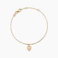 Bracelets sur Grenoble : Histoire d'Or Bracelet Romance Plaqu&eacute; Or Jaune