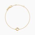 Bracelets sur Grenoble : Histoire d'Or Bracelet Armonie Plaqu&eacute; Or Jaune