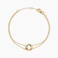 Bracelets sur Grenoble : Histoire d'Or Bracelet Armonie Plaqu&eacute; Or Jaune