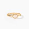 Histoire d'Or Bague Memory Plaqu&eacute; Or Jaune Quartz