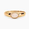 Histoire d'Or Bague Memory Plaqu&eacute; Or Jaune Quartz