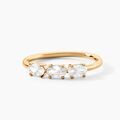 Histoire d'Or Bague Milenna Plaque Or Jaune Oxyde De Zirconium
