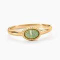 Bagues sur Grenoble : Histoire d'Or Bague Memory Plaqu&eacute; Or Jaune Aventurine