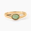 Histoire d'Or Bague Memory Plaqu&eacute; Or Jaune Aventurine