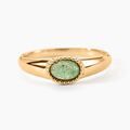 Bagues sur Grenoble : Histoire d'Or Bague Memory Plaqu&eacute; Or Jaune Aventurine