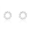 Histoire d'Or Boucles D'oreilles Puces Argent Blanc Leonhard Oxydes De Zirconium
