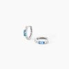 Histoire d'Or Creoles Rio Argent Blanc Oxyde De Zirconium