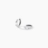 Histoire d'Or Creoles Rio Argent Blanc Oxyde De Zirconium