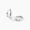 Histoire d'Or Creoles Rio Argent Blanc Oxyde De Zirconium