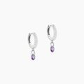 Histoire d'Or Creoles Rion Argent Blanc Oxyde De Zirconium