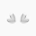 Histoire d'Or Boucles D'oreilles Puces Te Amo Argent Blanc