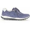 Baskets Gabor Sneakers en su&egrave;de &agrave; talon plat Bleu