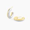 Histoire d'Or Cr&eacute;oles Perfect Match Argent Bicolore