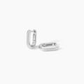 Boucles d'oreille sur Grenoble : Histoire d'Or Cr&eacute;oles Florida Argent Blanc