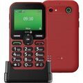 T&eacute;l&eacute;phones mobiles sur Saint-Egr&egrave;ve : T&eacute;l&eacute;phone mobile DORO LEVAE10ROUGE