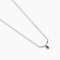 Histoire d'Or Collier Cyane Argent Blanc Turquoise