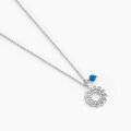 Colliers sur Grenoble : Histoire d'Or Collier Alvie Argent Blanc Turquoise