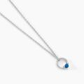 Histoire d'Or Collier Laelle Argent Blanc Turquoise