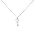 Histoire d'Or Collier Amy Argent Blanc Oxyde De Zirconium