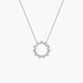 Histoire d'Or Collier Florange Argent Blanc Oxyde De Zirconium