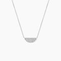 Colliers sur Grenoble : Histoire d'Or Collier Katia Argent Blanc Oxyde De Zirconium