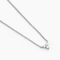 Colliers sur Grenoble : Histoire d'Or Collier Thylane Argent Blanc Oxyde De Zirconium
