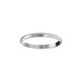Alliance demi-jonc en acier 2mm