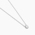 Colliers sur Grenoble : Histoire d'Or Collier Oliviane Argent Blanc Oxyde De Zirconium