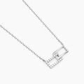 Histoire d'Or Collier Lysis Argent Blanc Oxyde De Zirconium