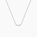 Histoire d'Or Collier Nigelle Argent Blanc Oxyde De Zirconium