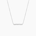 Histoire d'Or Collier Elixanne Argent Blanc Oxyde De Zirconium