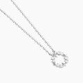 Histoire d'Or Collier Sueda Argent Blanc Oxyde De Zirconium