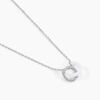 Histoire d'Or Collier Grizzel Argent Blanc Oxyde De Zirconium
