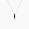 Histoire d'Or Collier Robinson Argent Oxydes De Zirconium