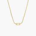 Histoire d'Or Collier Lucienne Argent Jaune Oxyde De Zirconium
