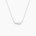 Histoire d'Or Collier Eclat d'Aurore Argent Blanc Oxyde De Zirconium