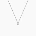 Colliers sur Grenoble : Histoire d'Or Collier Marciana Argent Blanc Oxyde De Zirconium