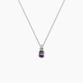 Colliers sur Grenoble : Histoire d'Or Collier Elowen Argent Blanc Oxyde De Zirconium